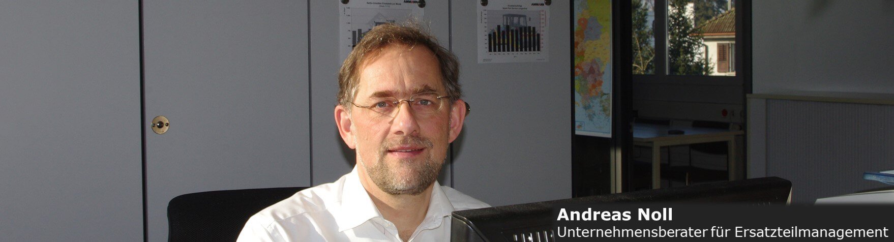 Andreas Noll: der Vertriebs-Profi spezialisiert auf Ihr Ersatzteilgeschäft