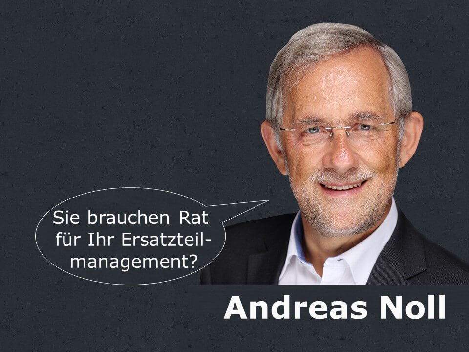 Andreas Noll bietet Rat im Ersatzteilmanagement